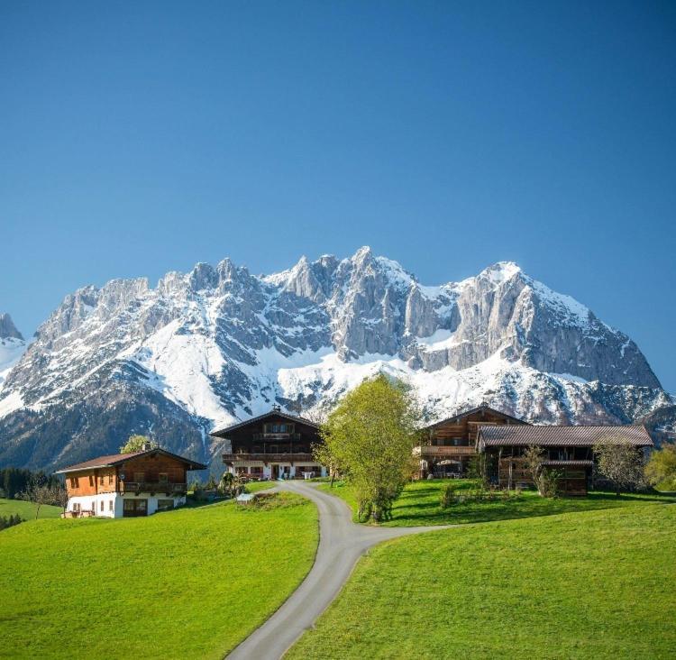 Ferienwohnung Bio Yoga Hof Kitzbühel Exterior foto