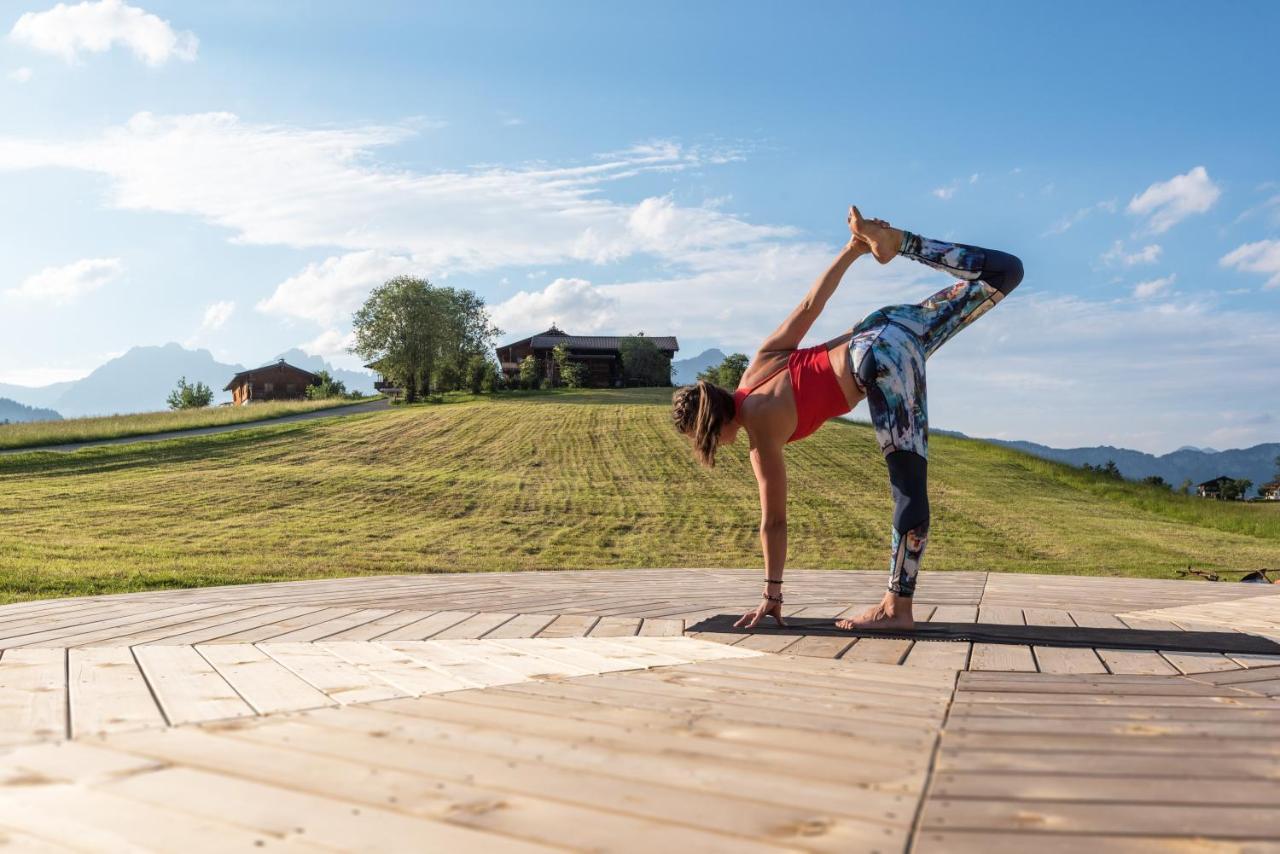 Ferienwohnung Bio Yoga Hof Kitzbühel Exterior foto