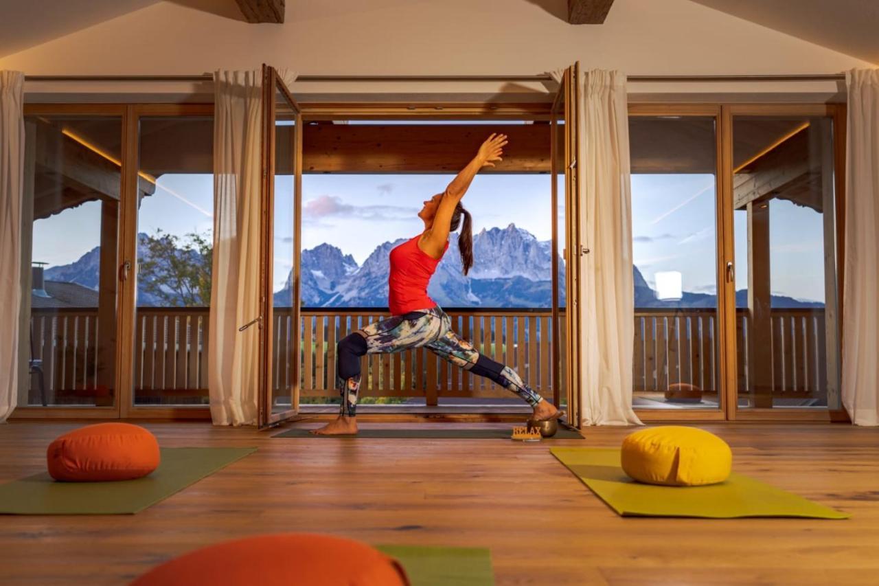 Ferienwohnung Bio Yoga Hof Kitzbühel Exterior foto