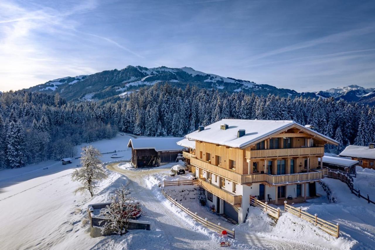 Ferienwohnung Bio Yoga Hof Kitzbühel Exterior foto